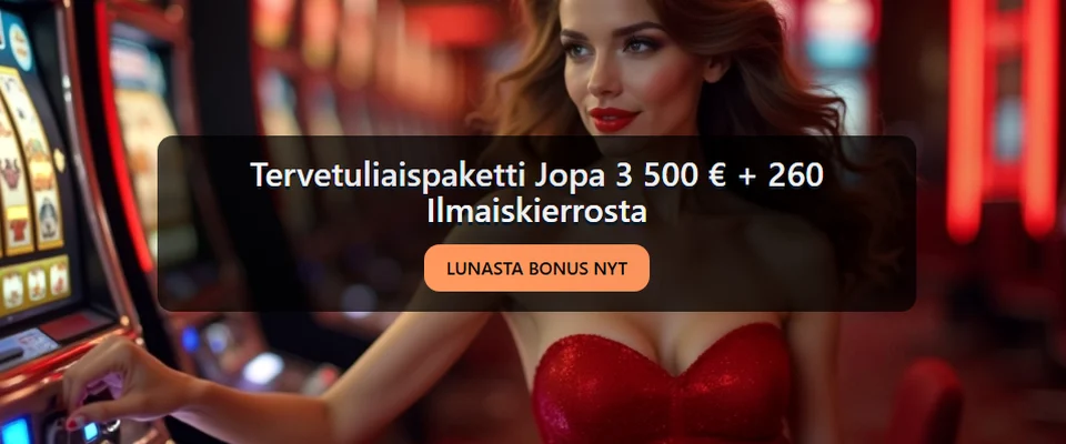 Casinochan — jopa € 3.500 + 260 ilmaiskierrosta